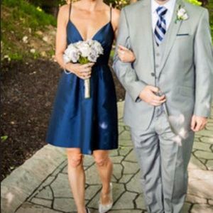 Lula Kate navy blue cocktail dress